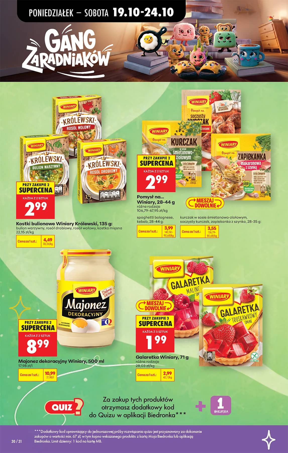 Biedronka - Codziennie niskie ceny P - oferta od 19.10 41 puslapis