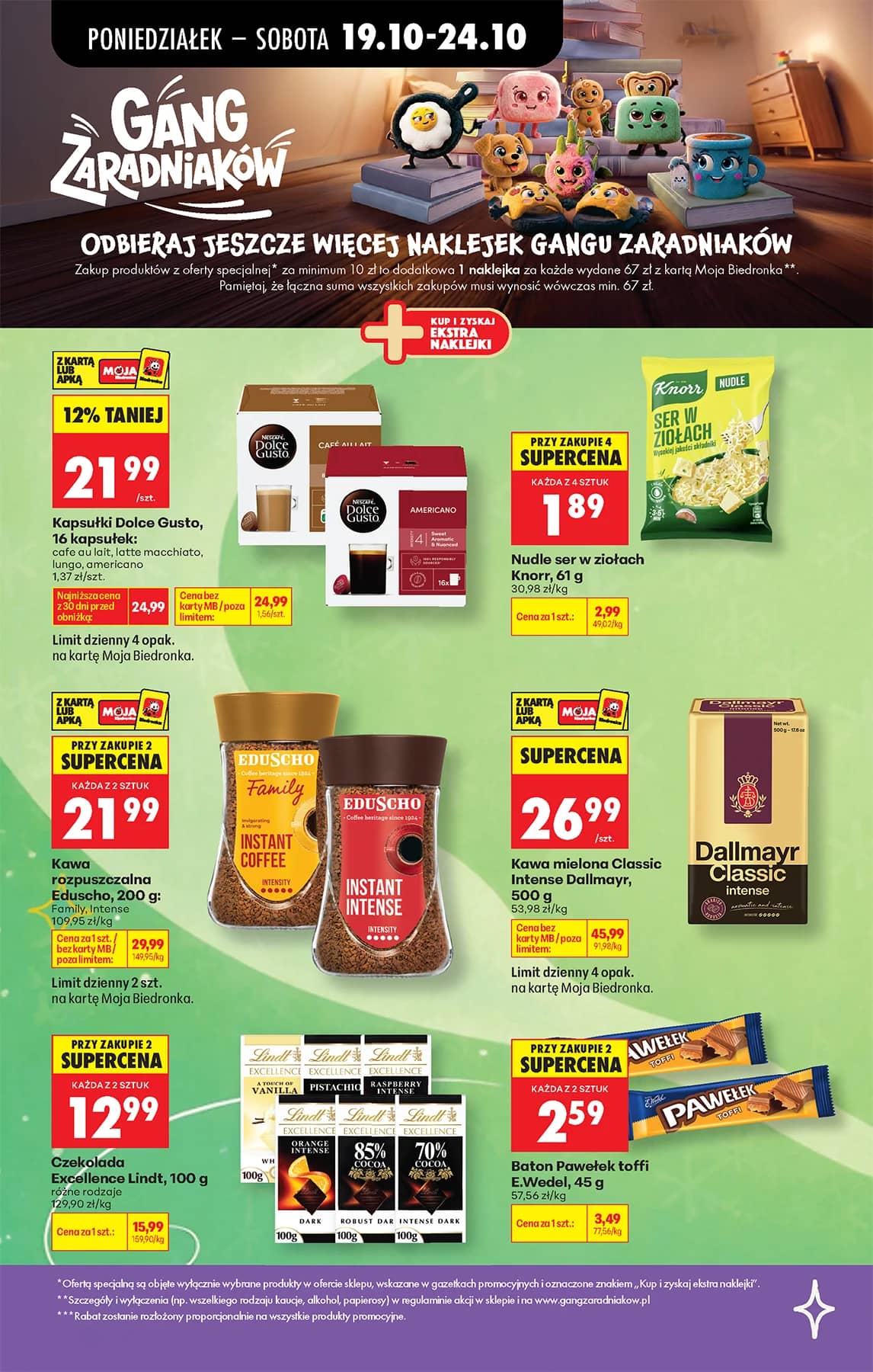 Biedronka - Codziennie niskie ceny P - oferta od 19.10 43 puslapis