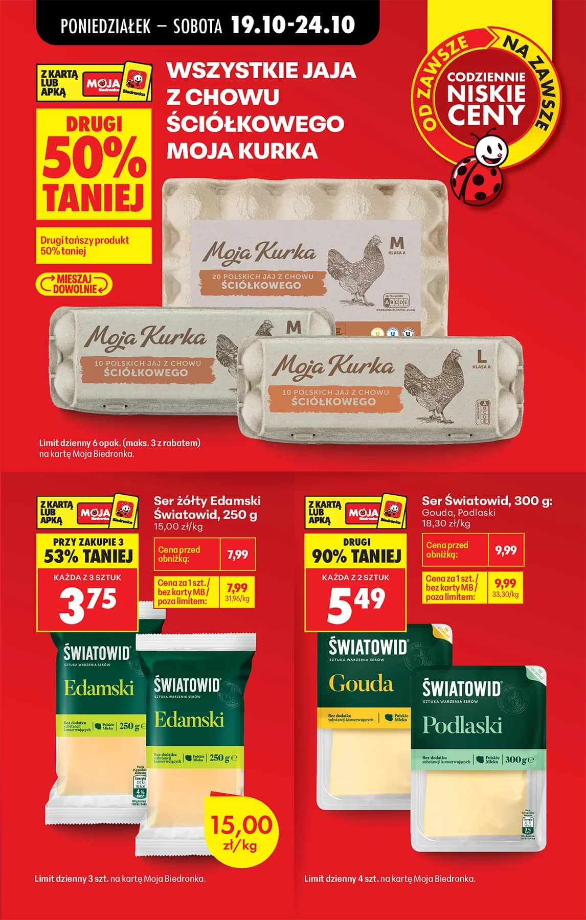 Biedronka - Codziennie niskie ceny P - oferta od 19.10 5 puslapis