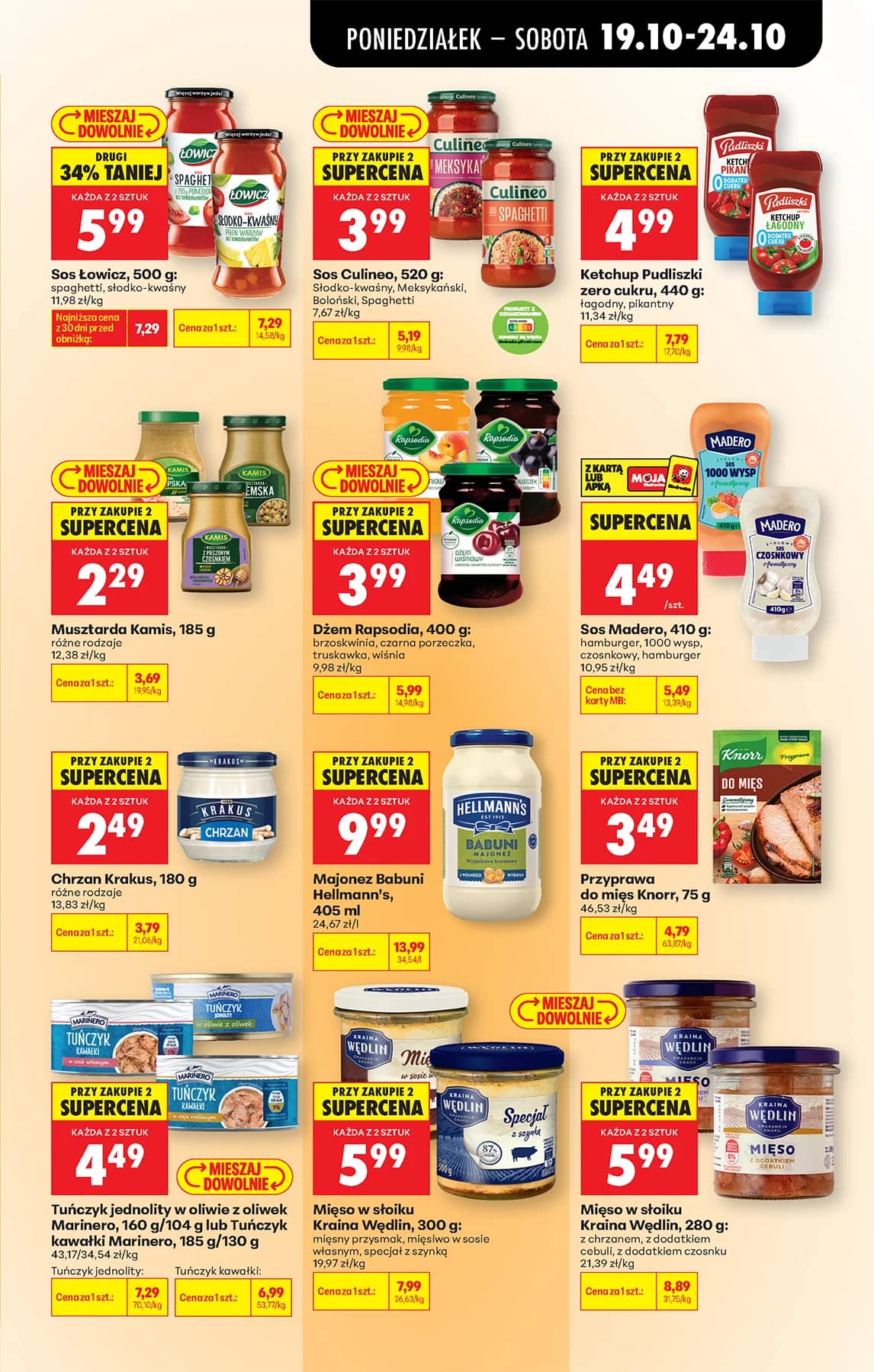 Biedronka - Codziennie niskie ceny P - oferta od 19.10 64 puslapis