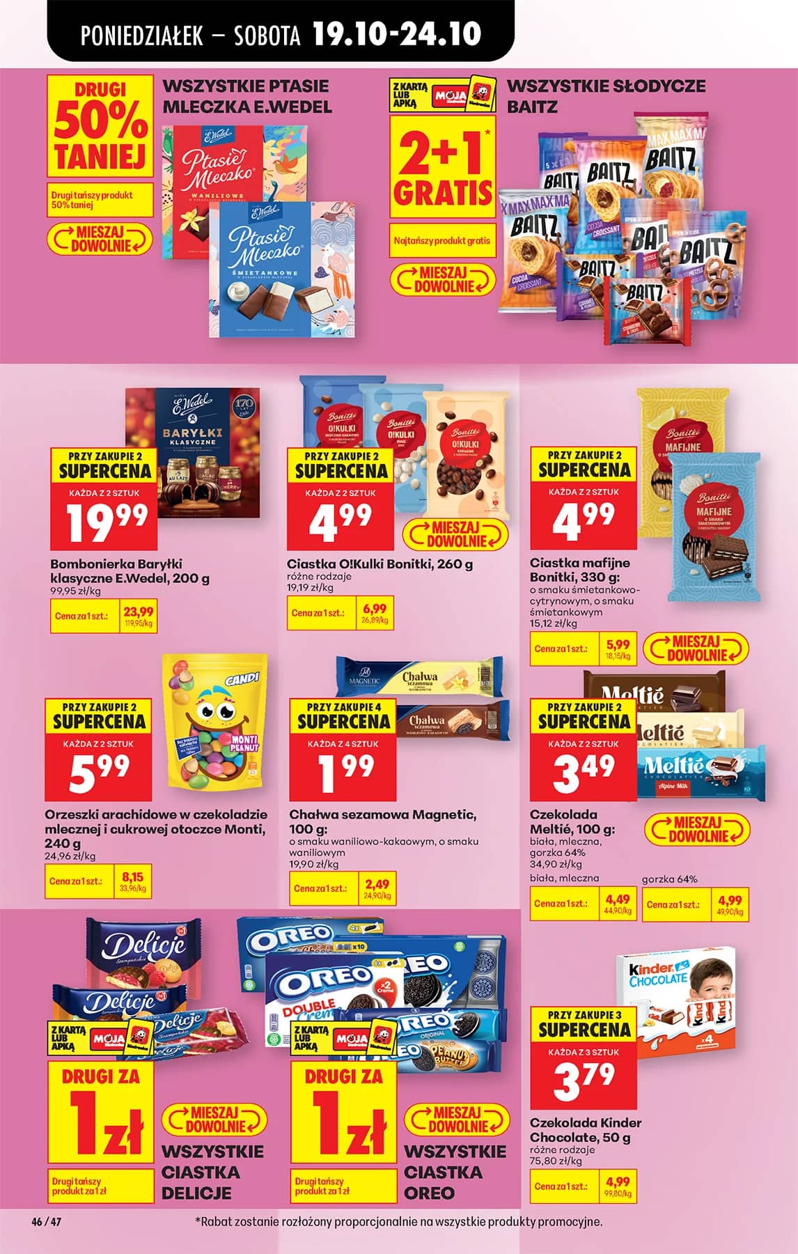 Biedronka - Codziennie niskie ceny P - oferta od 19.10 65 puslapis