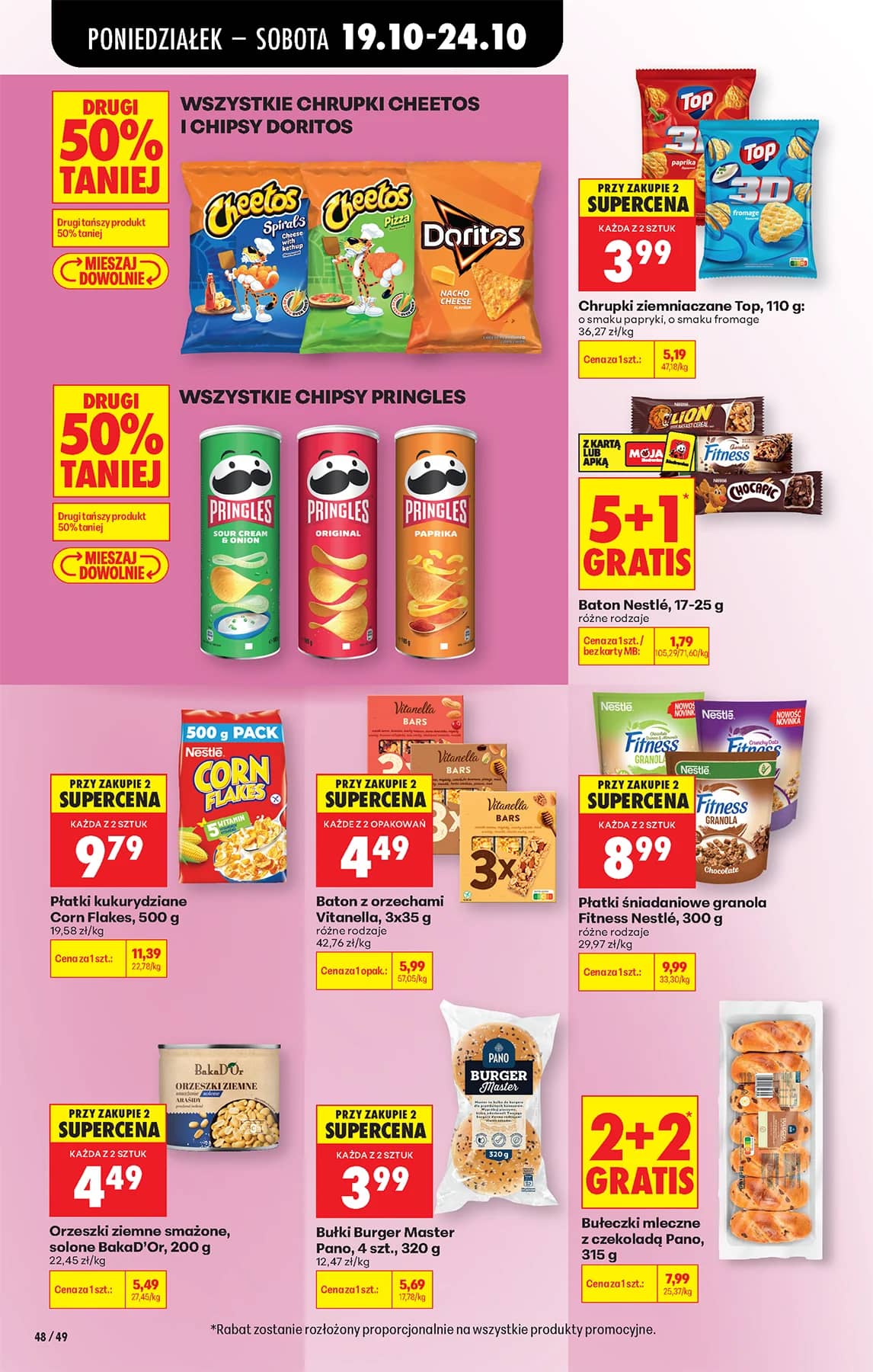 Biedronka - Codziennie niskie ceny P - oferta od 19.10 67 puslapis