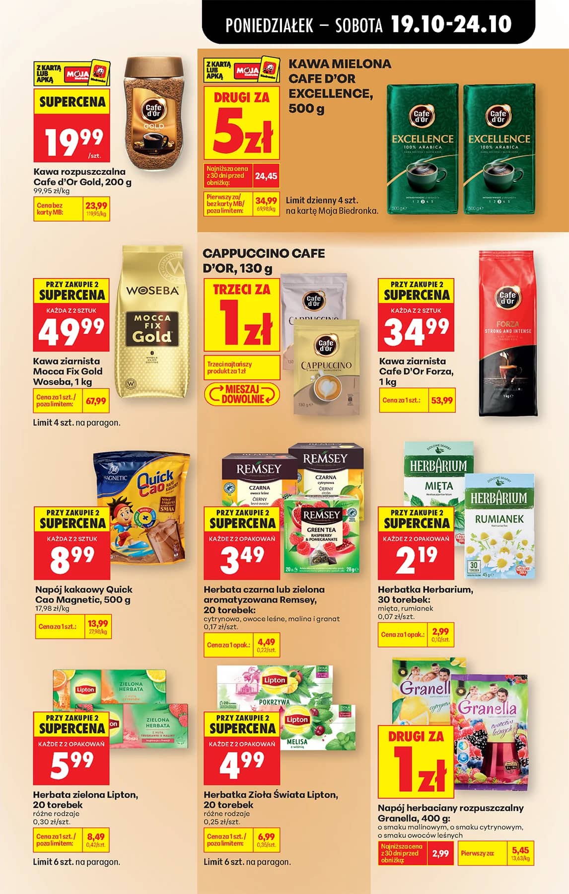 Biedronka - Codziennie niskie ceny P - oferta od 19.10 68 puslapis
