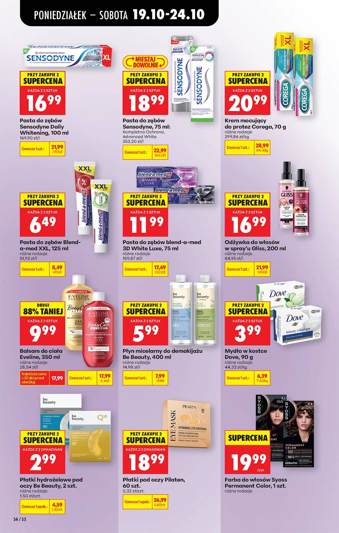 Biedronka - Codziennie niskie ceny P - oferta od 19.10 73 puslapis