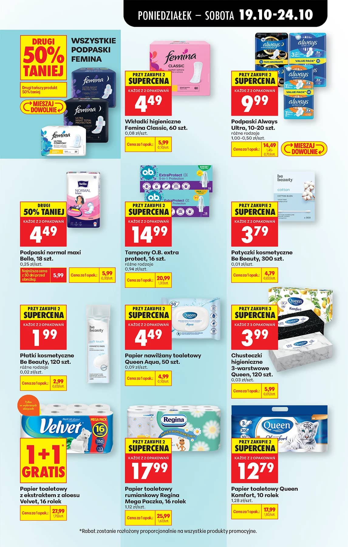 Biedronka - Codziennie niskie ceny P - oferta od 19.10 76 puslapis