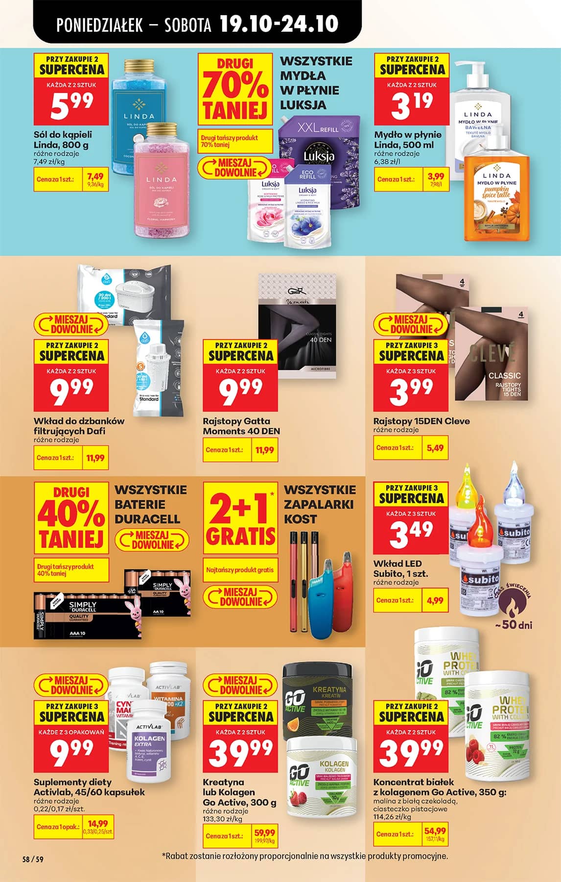 Biedronka - Codziennie niskie ceny P - oferta od 19.10 81 puslapis