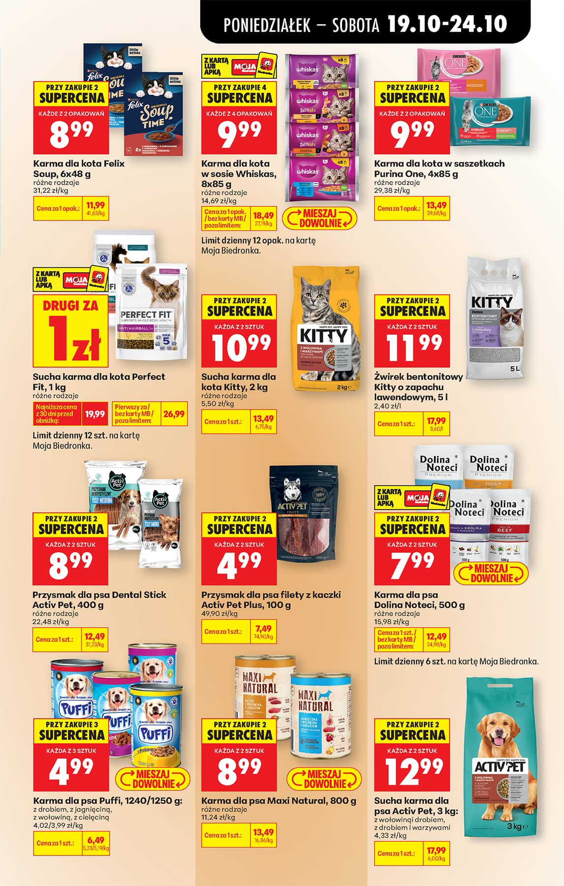 Biedronka - Codziennie niskie ceny P - oferta od 19.10 82 puslapis