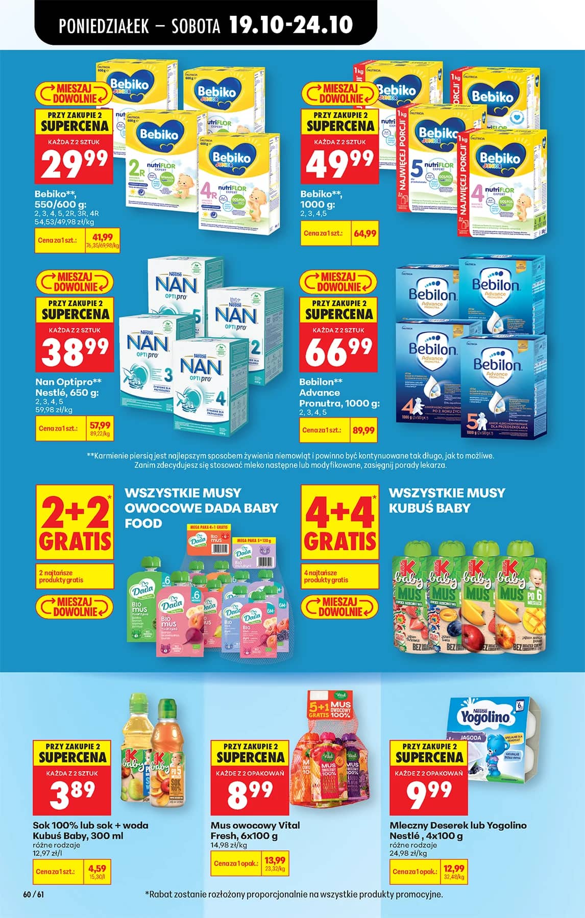 Biedronka - Codziennie niskie ceny P - oferta od 19.10 85 puslapis