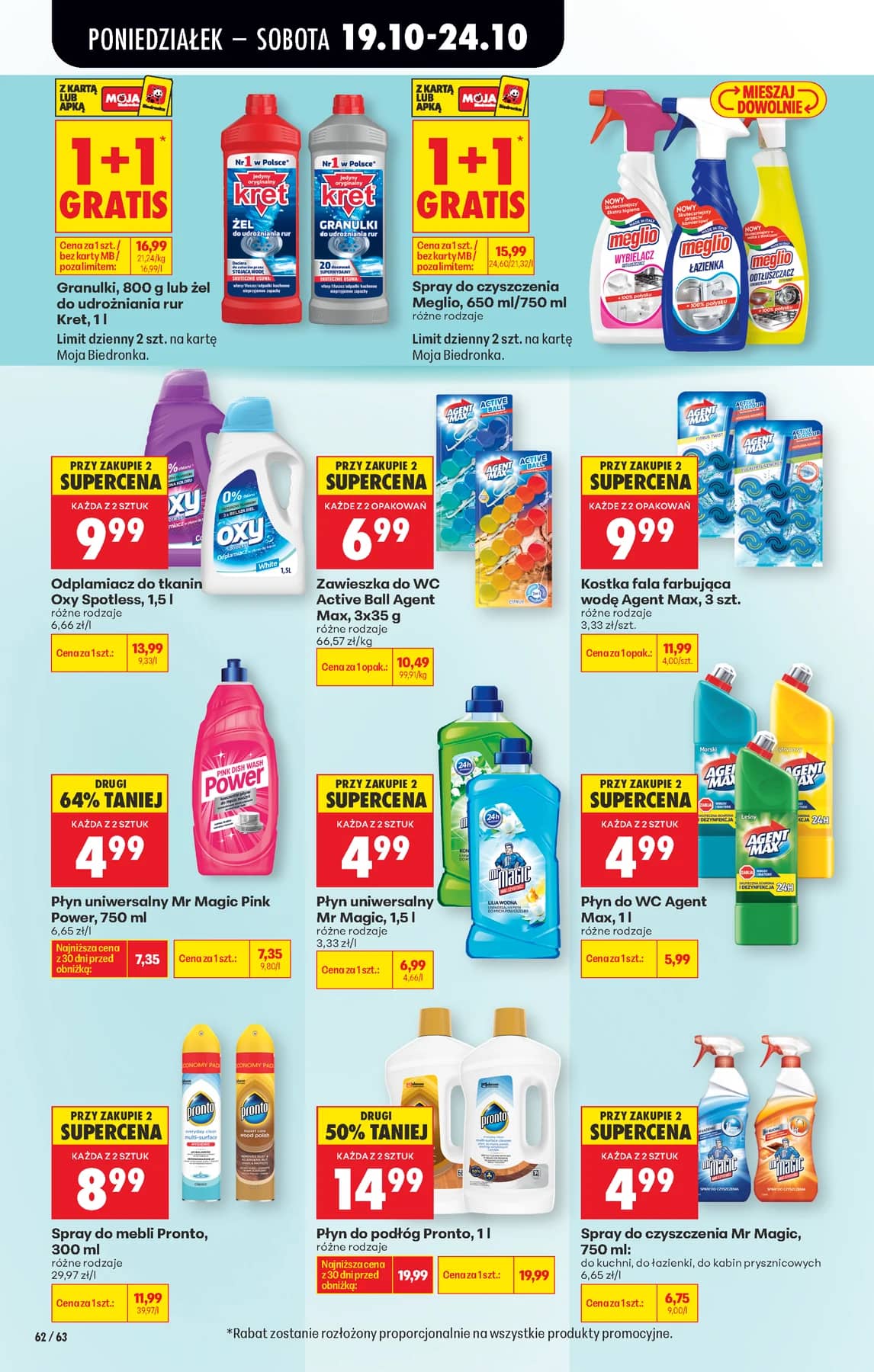 Biedronka - Codziennie niskie ceny P - oferta od 19.10 87 puslapis