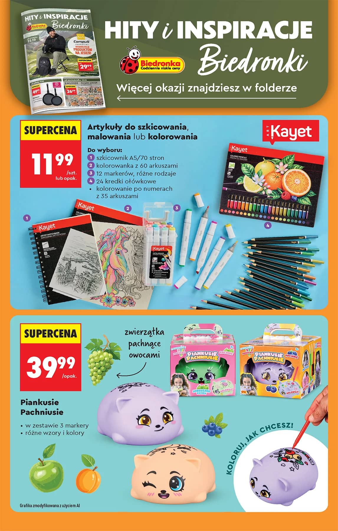 Biedronka - Codziennie niskie ceny P - oferta od 19.10 89 puslapis
