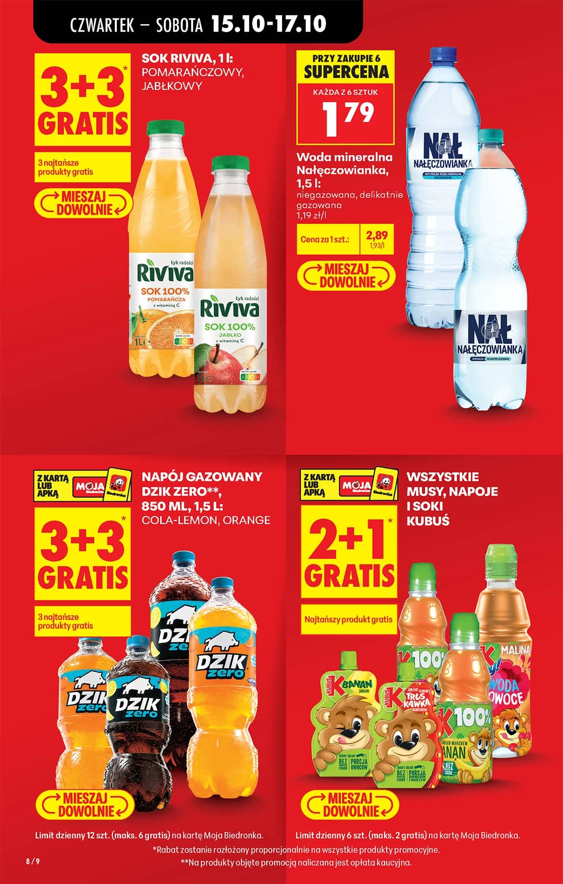 Biedronka - Codziennie niskie ceny P - oferta od 15.10 14 puslapis