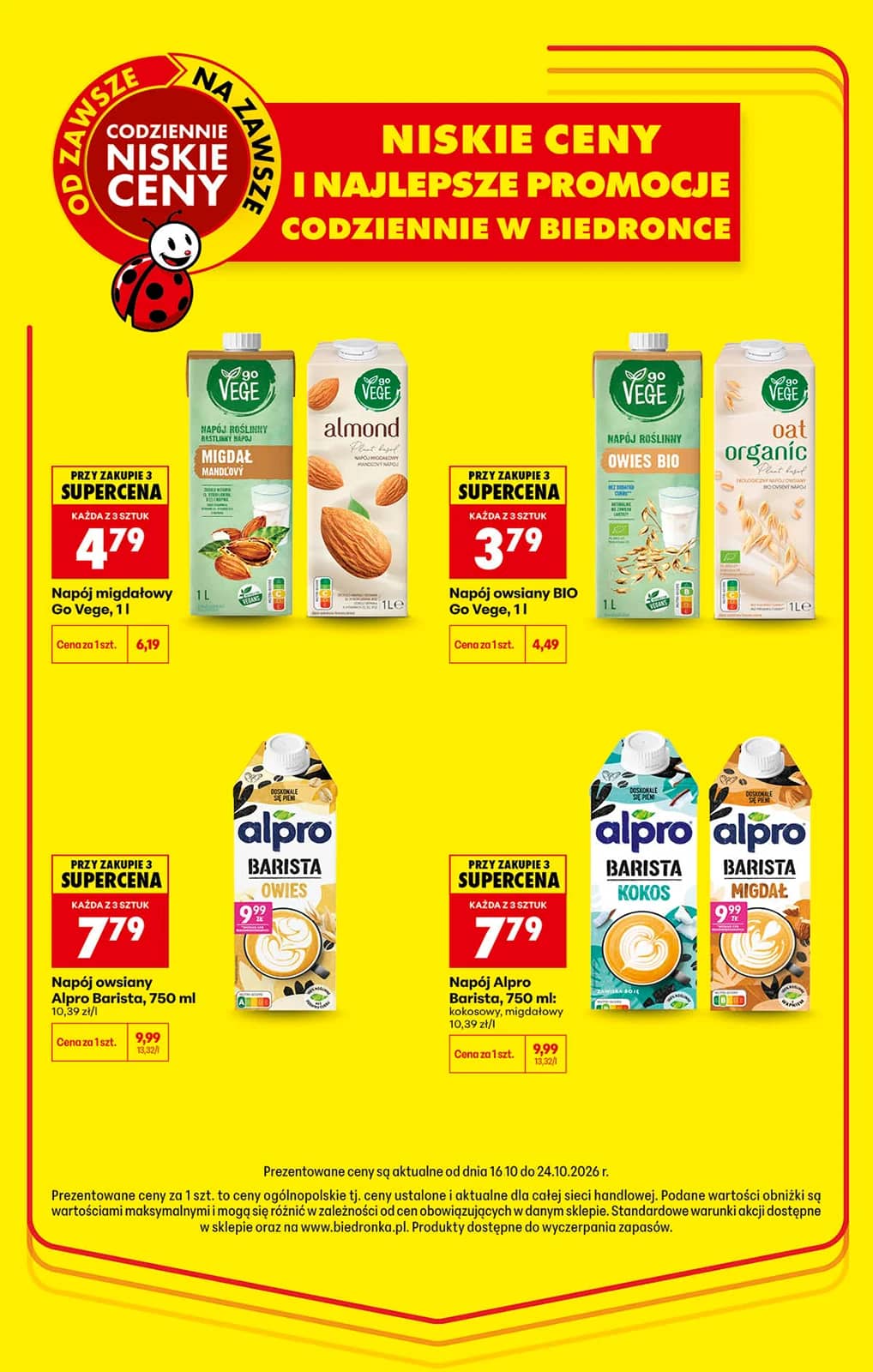 Biedronka - Codziennie niskie ceny P - oferta od 15.10 18 puslapis