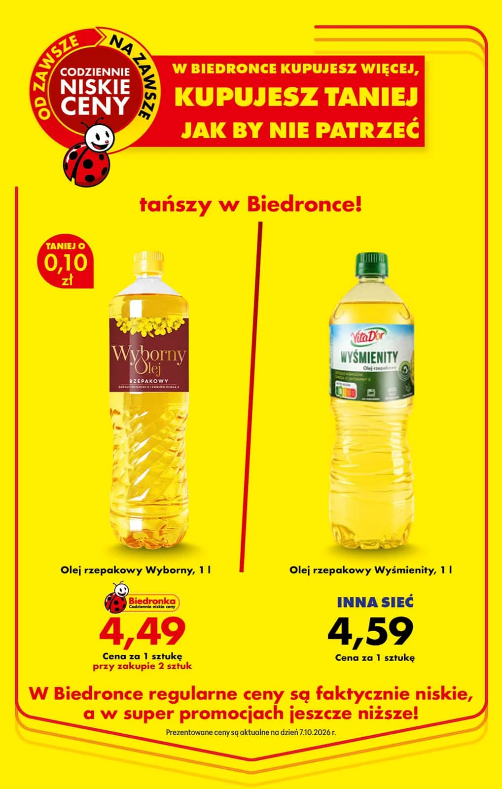 Biedronka - Codziennie niskie ceny P - oferta od 15.10 21 puslapis