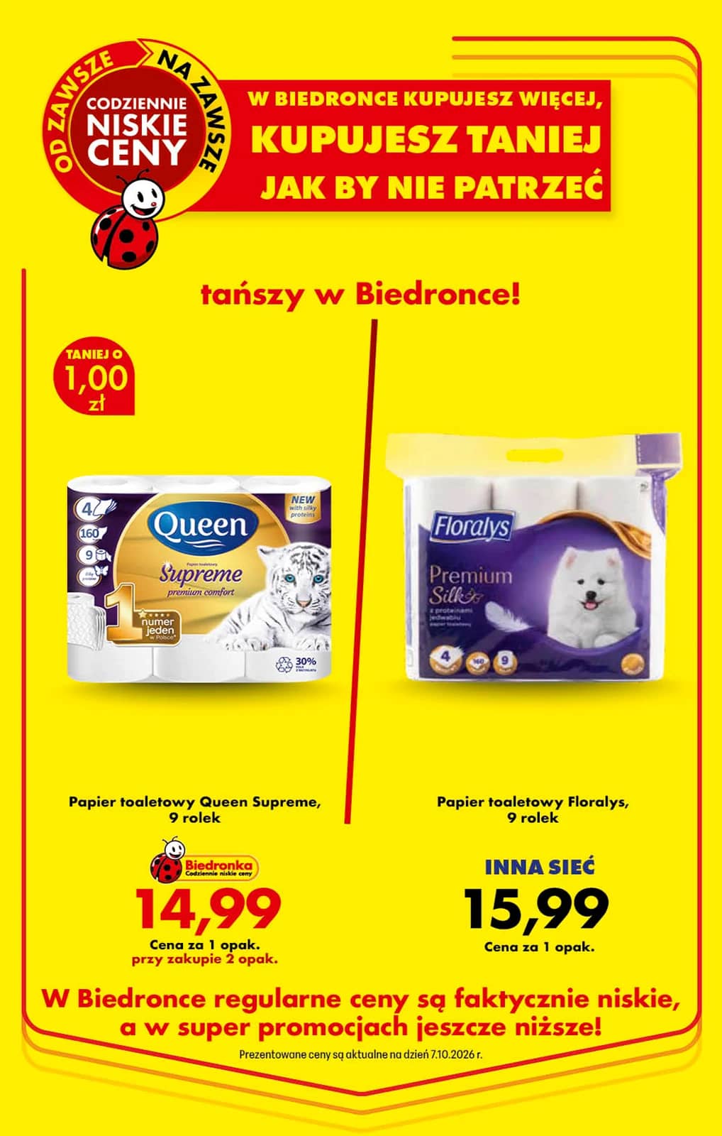 Biedronka - Codziennie niskie ceny P - oferta od 15.10 23 puslapis