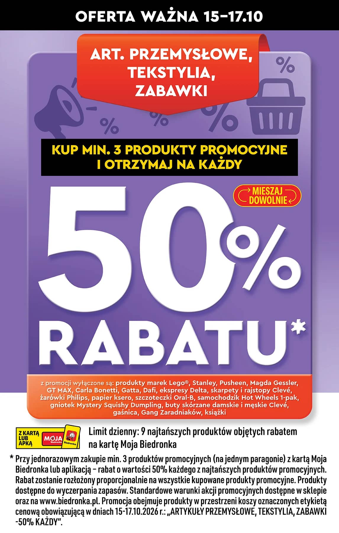 Biedronka - Codziennie niskie ceny P - oferta od 15.10 28 puslapis