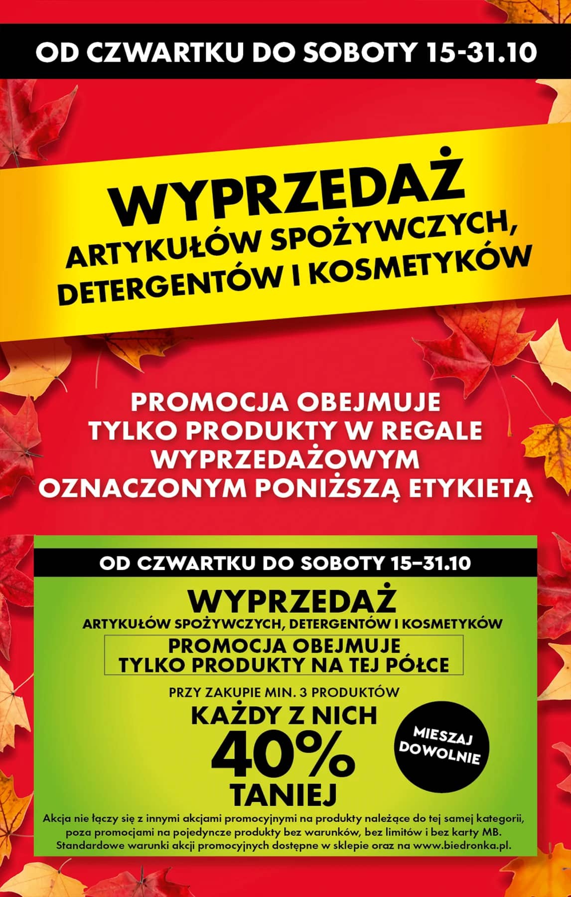 Biedronka - Codziennie niskie ceny P - oferta od 15.10 3 puslapis