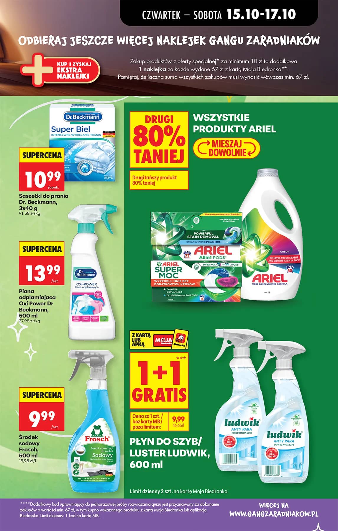 Biedronka - Codziennie niskie ceny P - oferta od 15.10 33 puslapis