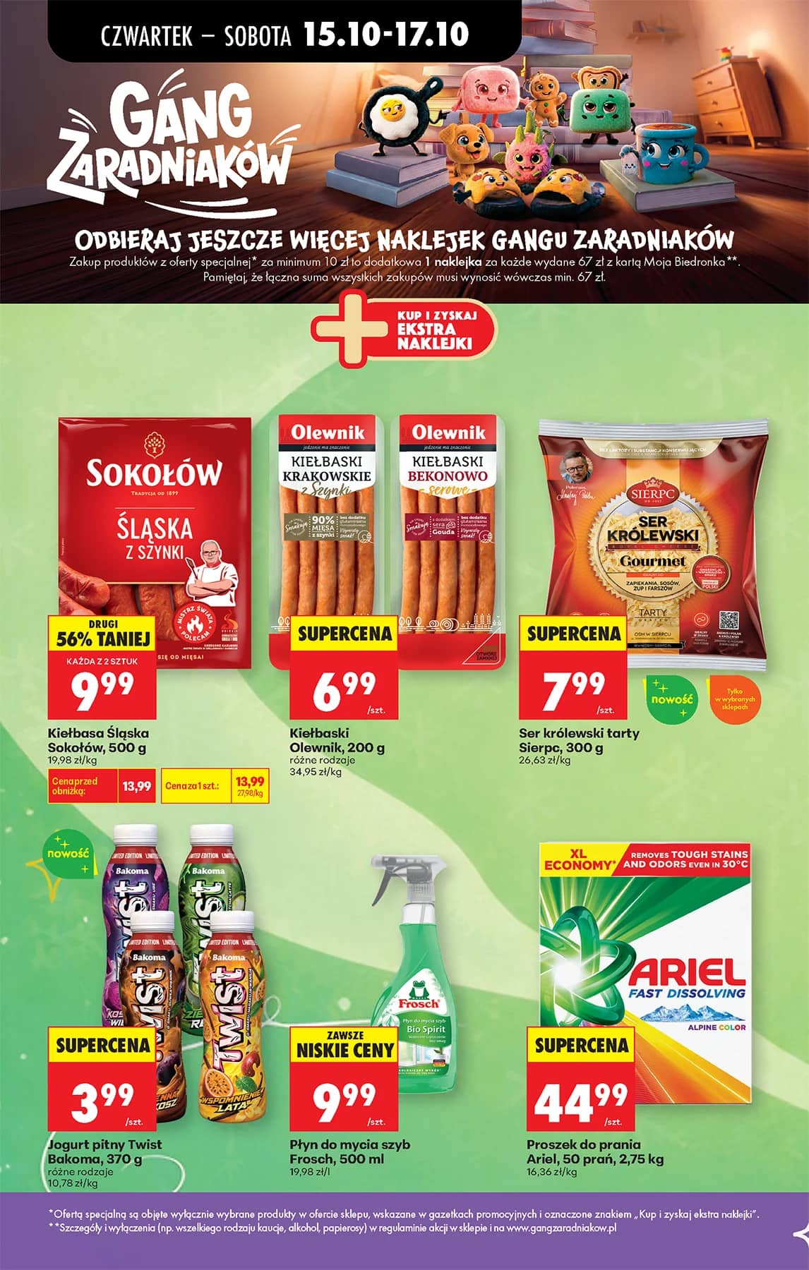 Biedronka - Codziennie niskie ceny P - oferta od 15.10 34 puslapis