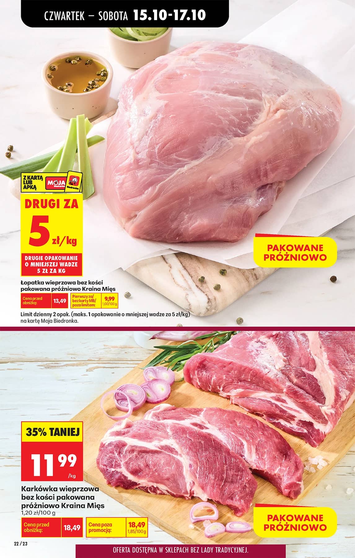 Biedronka - Codziennie niskie ceny P - oferta od 15.10 48 puslapis