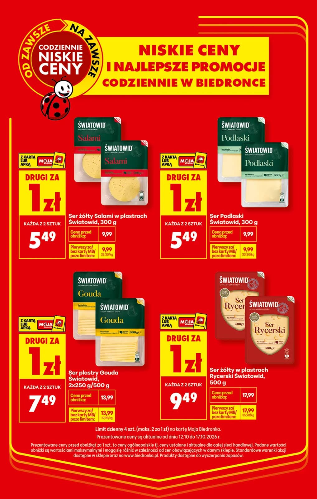 Biedronka - Codziennie niskie ceny P - oferta od 15.10 6 puslapis