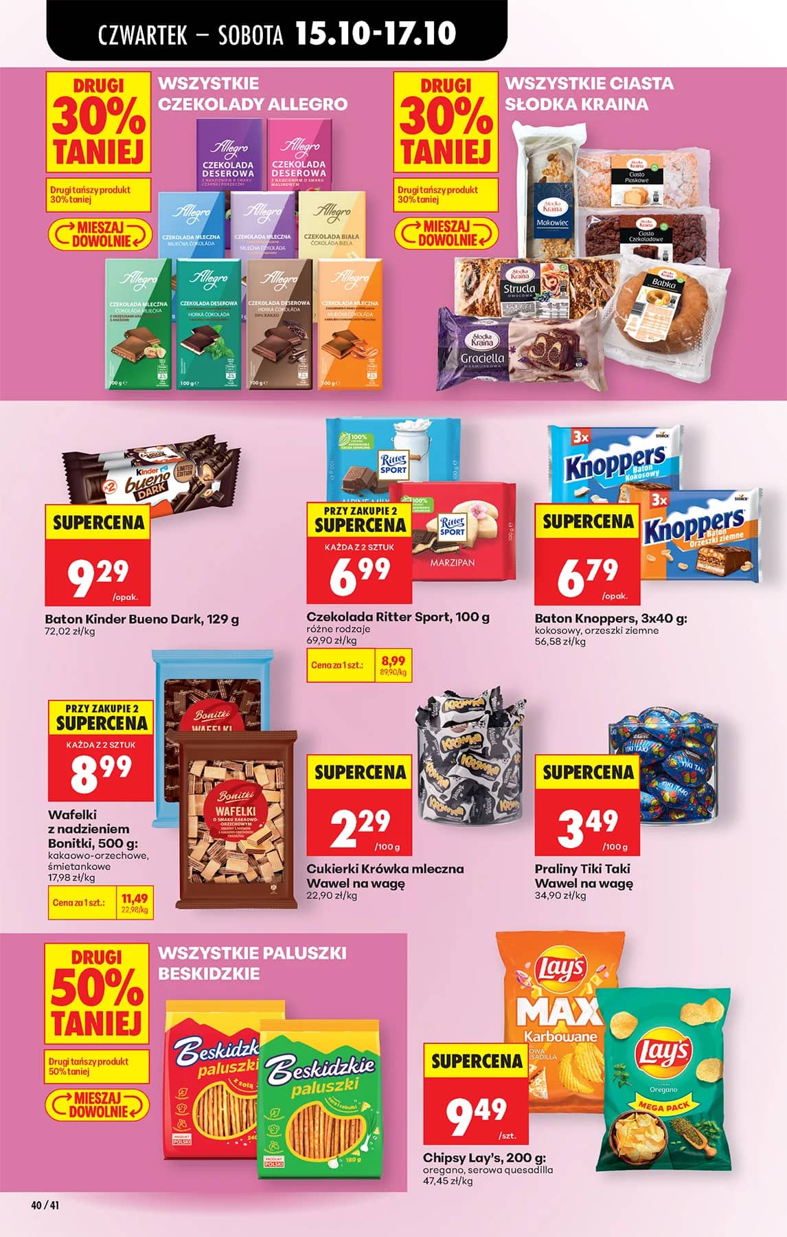Biedronka - Codziennie niskie ceny P - oferta od 15.10 72 puslapis