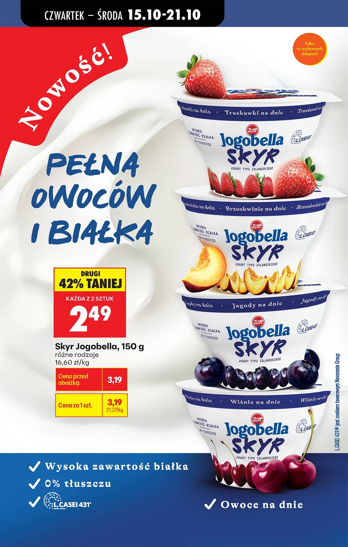 Biedronka - Codziennie niskie ceny P - oferta od 15.10 94 puslapis