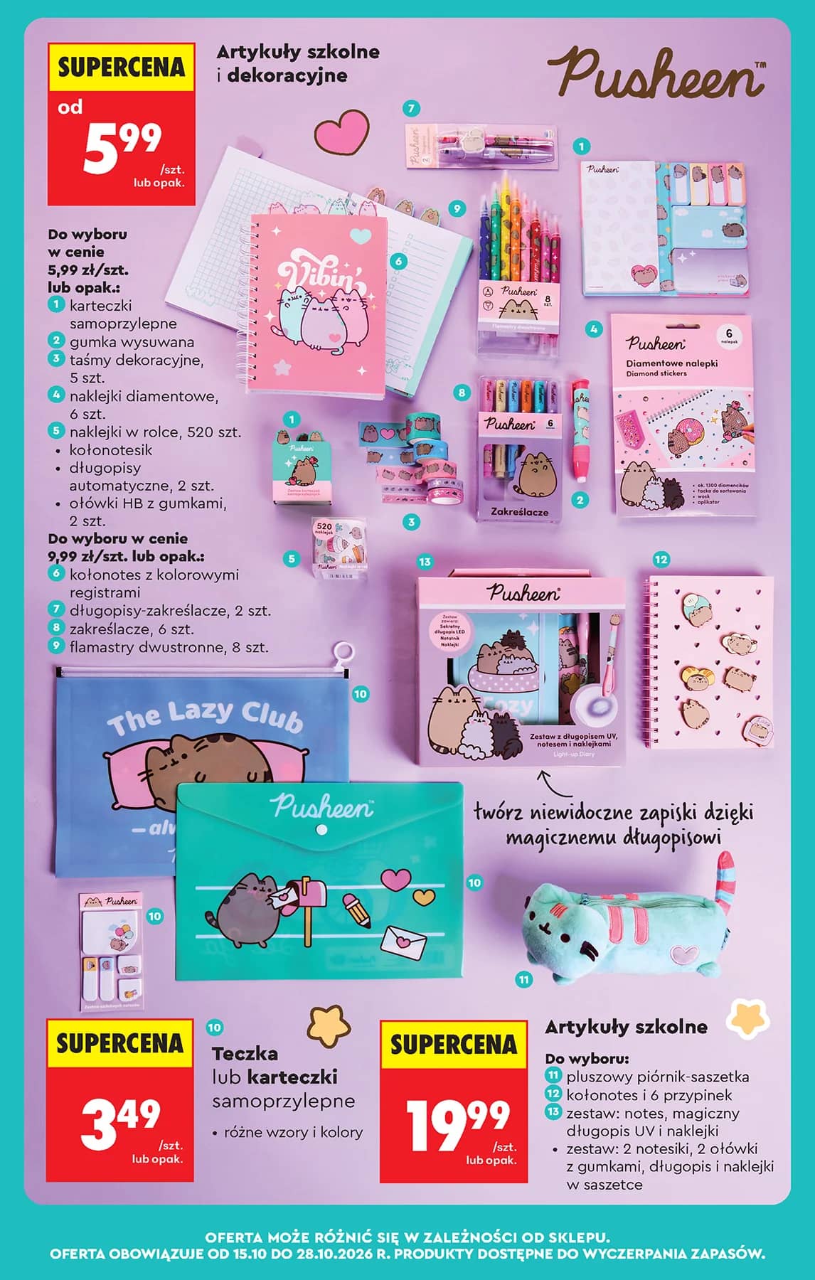 Biedronka - Codziennie niskie ceny P - oferta od 15.10 97 puslapis