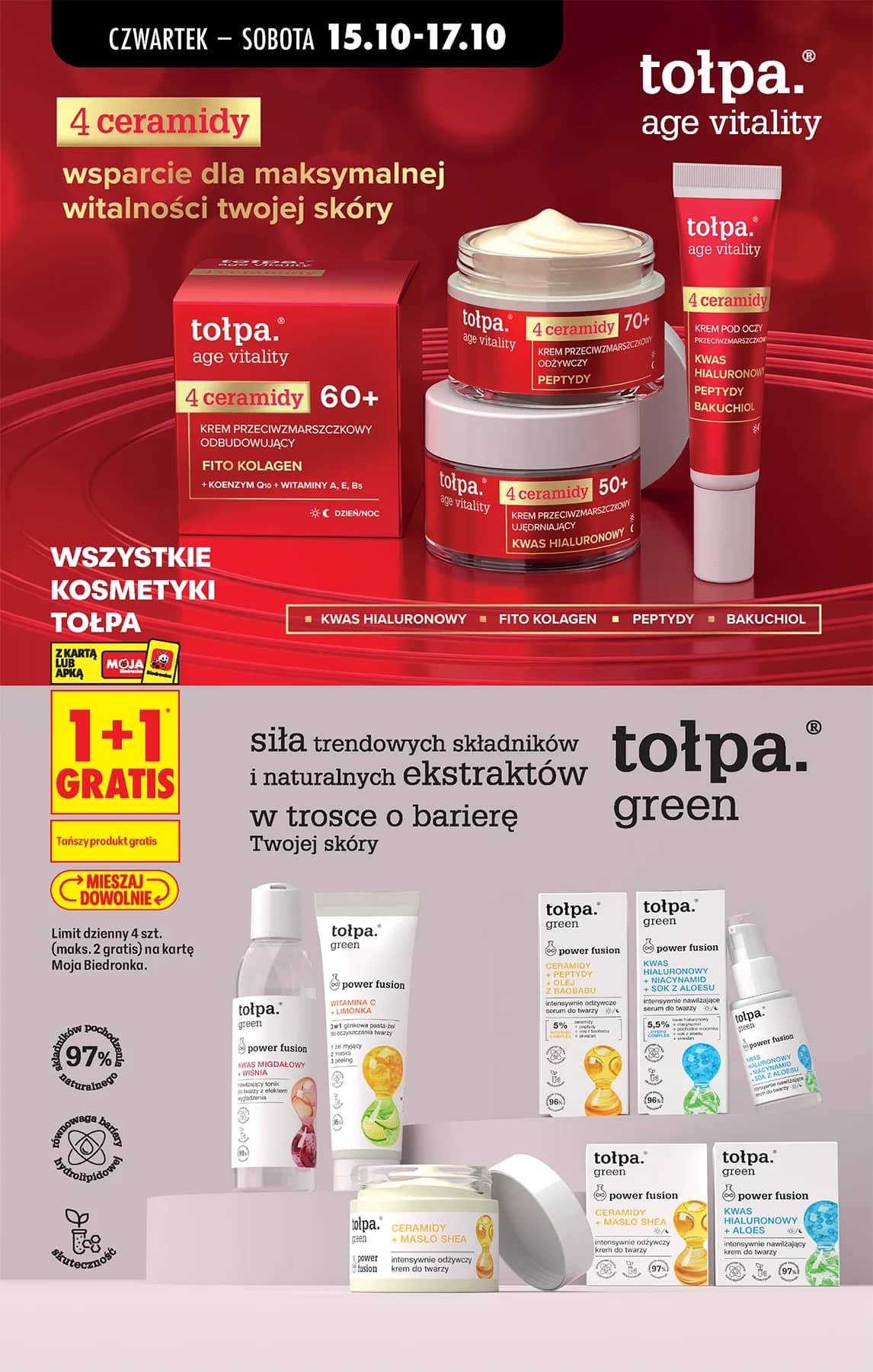 Biedronka - Codziennie niskie ceny P - oferta od 15.10 99 puslapis