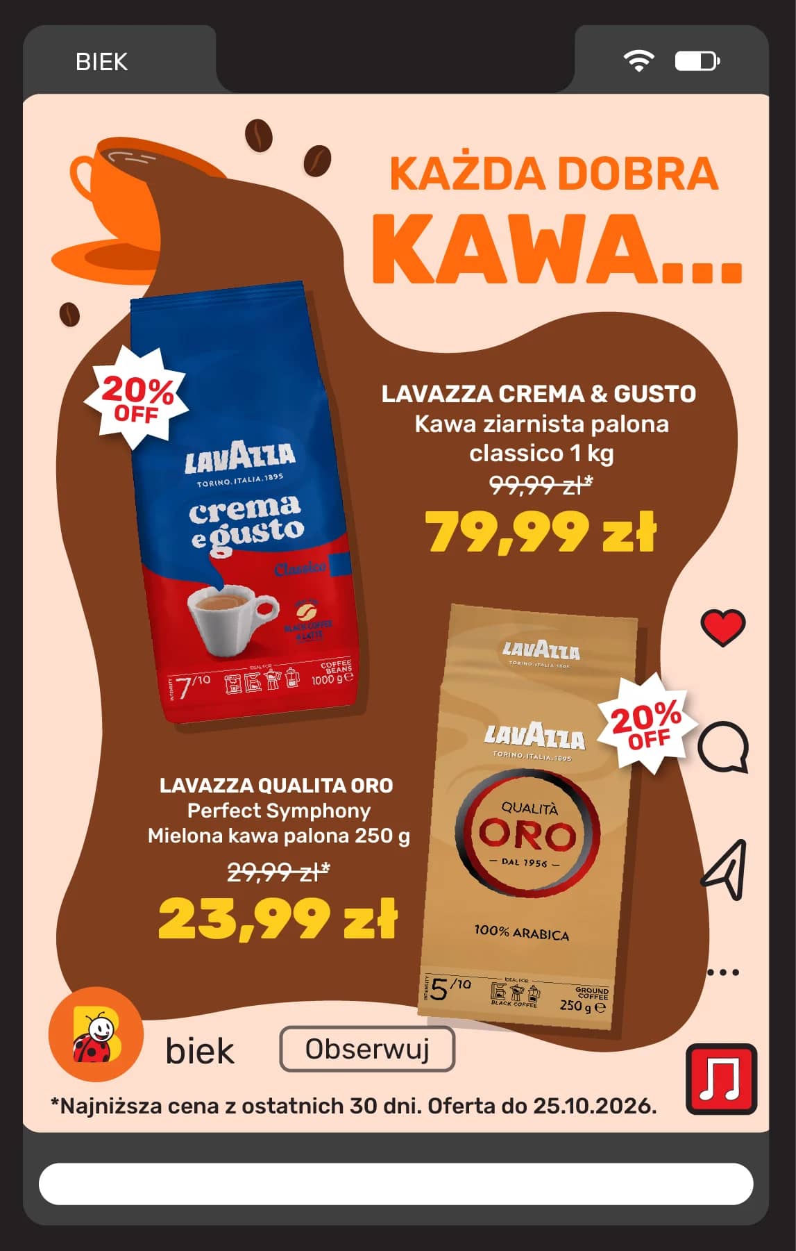 Biedronka - Biek od 23.10 12 puslapis