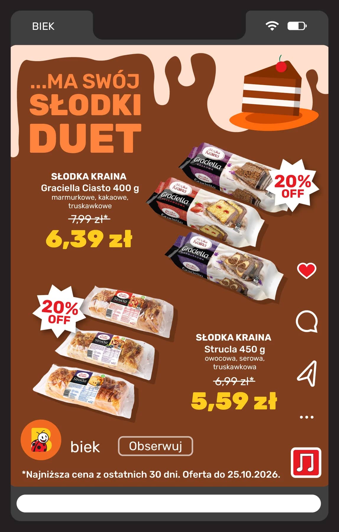 Biedronka - Biek od 23.10 13 puslapis