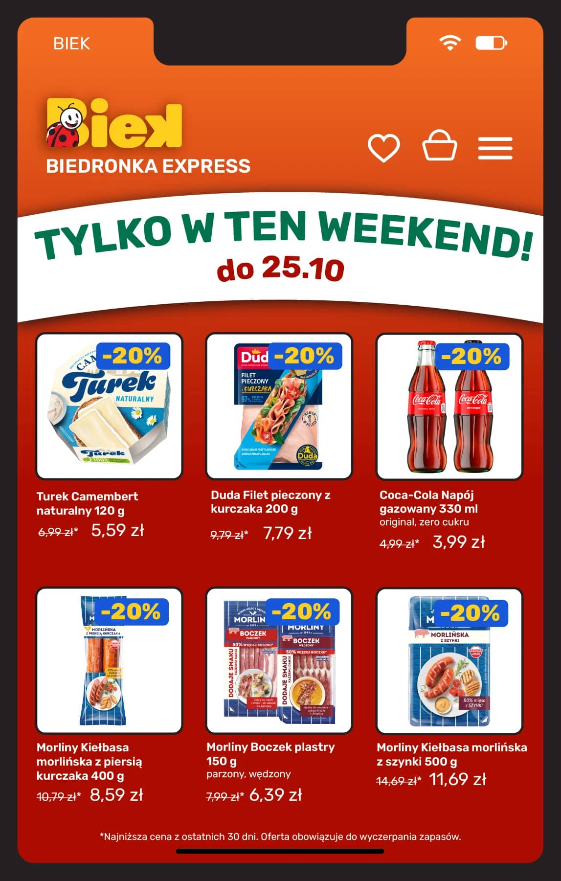 Biedronka - Biek od 23.10 14 puslapis