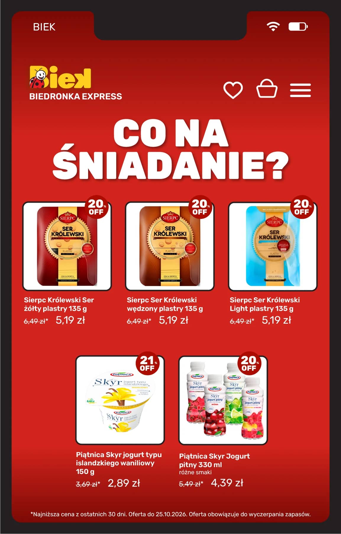 Biedronka - Biek od 23.10 15 puslapis