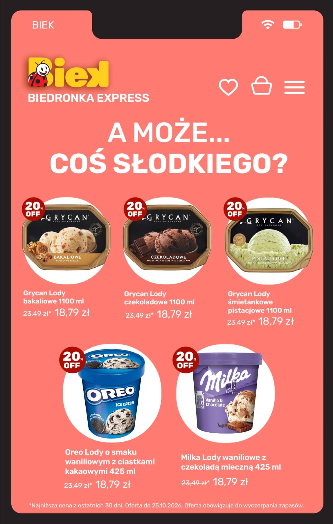 Biedronka - Biek od 23.10 16 puslapis