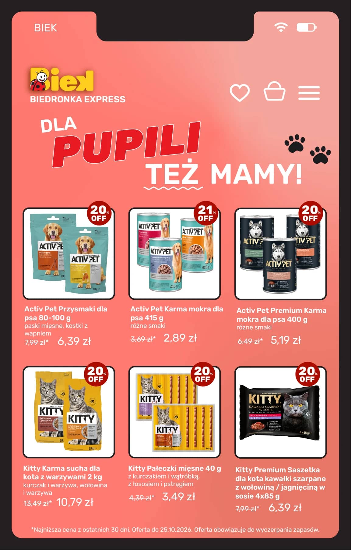 Biedronka - Biek od 23.10 19 puslapis