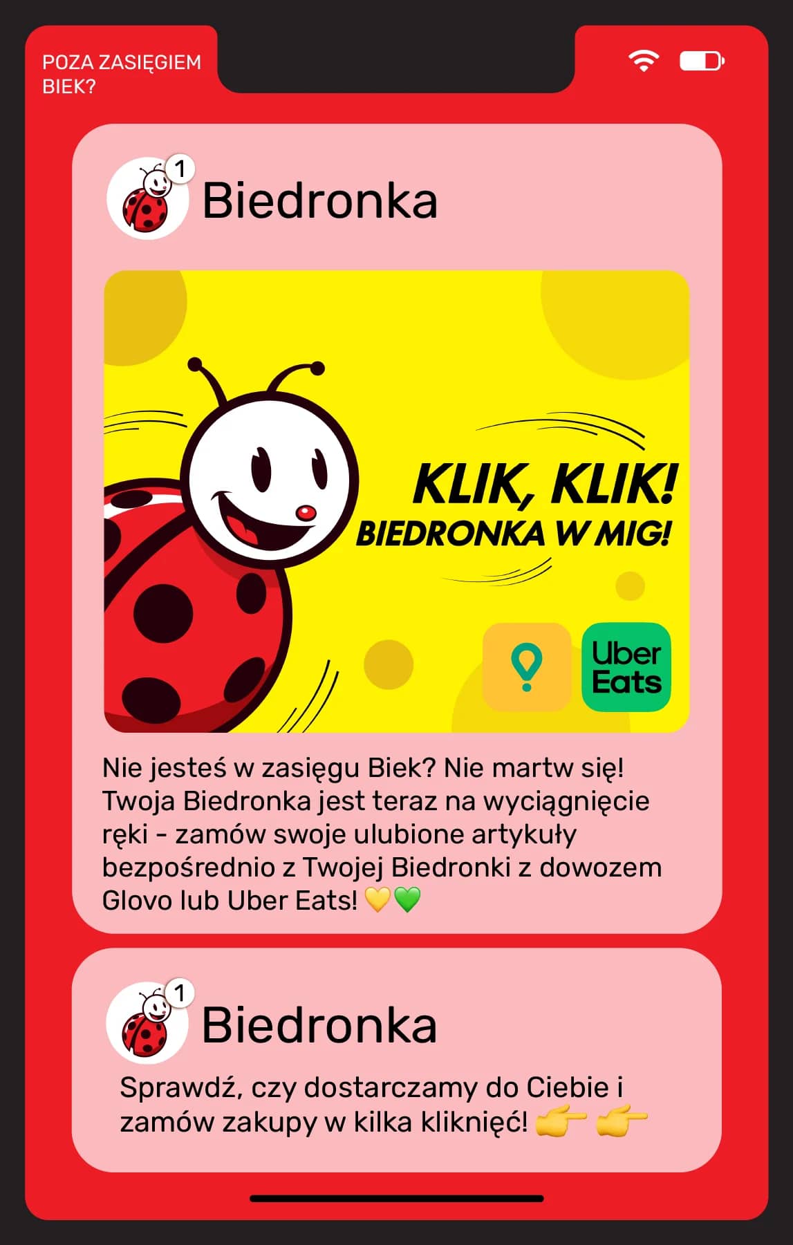 Biedronka - Biek od 23.10 24 puslapis