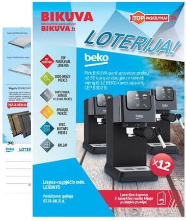 Bikuva - BIKUVA akcijų leidinys | 2025-07-15 - 2025-08-31 2025-07-15 – 2025-08-31