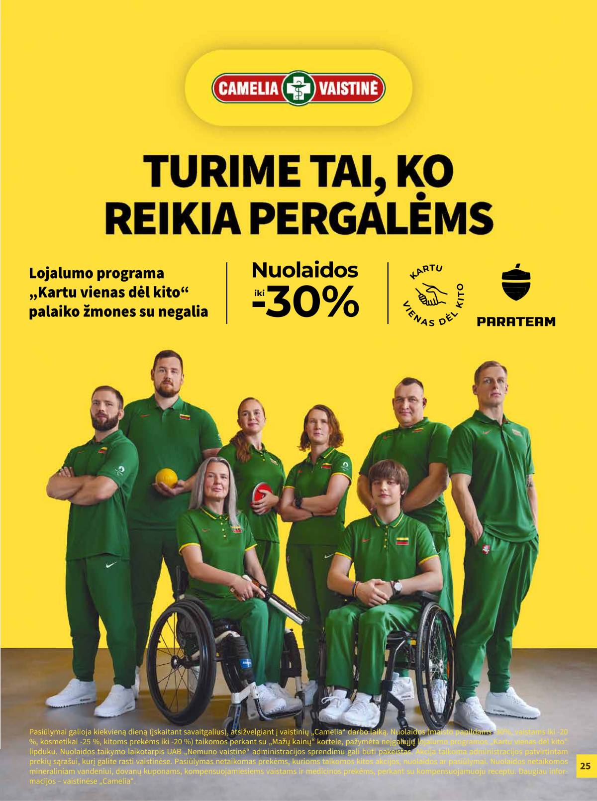 Camelia - Camelia akcijų leidinys 25 puslapis