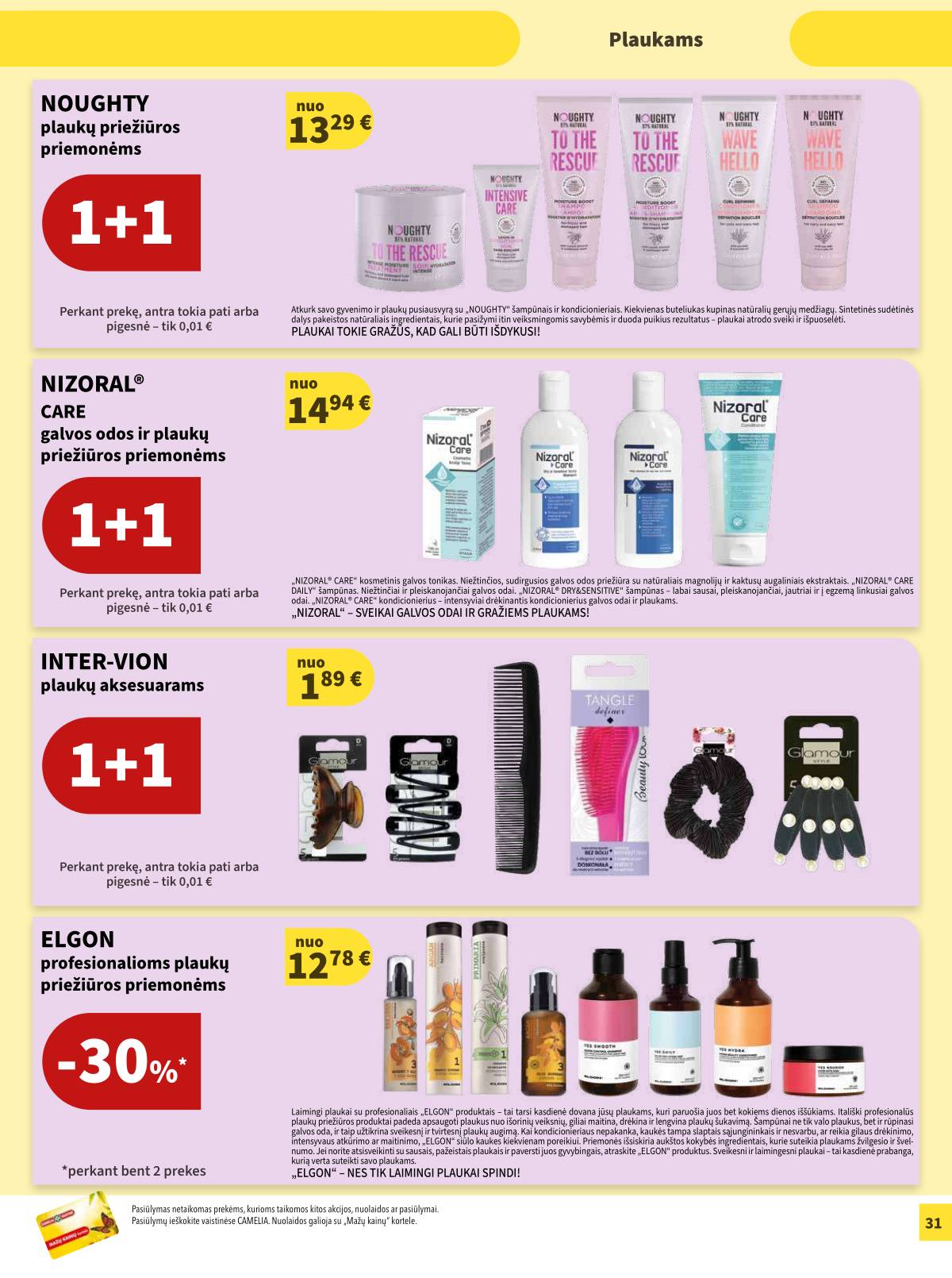 Camelia - Camelia akcijų leidinys 31 puslapis