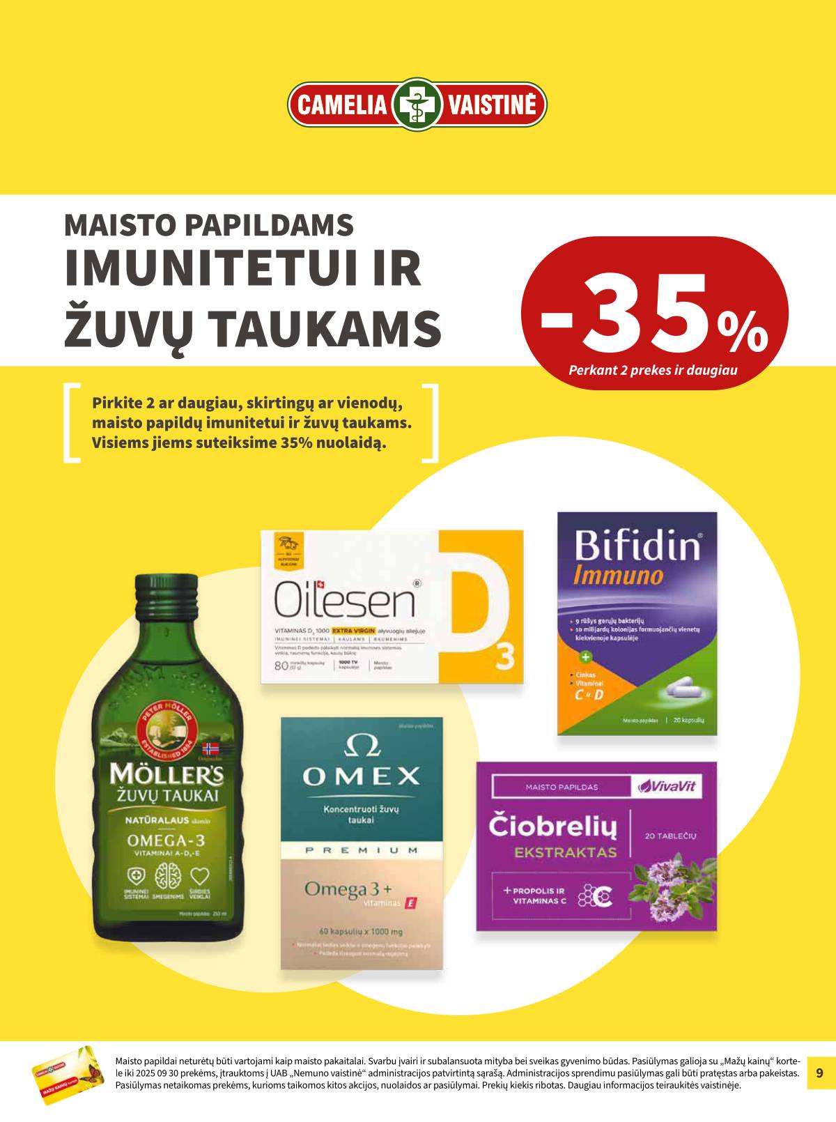 Camelia - Camelia akcijų leidinys 9 puslapis