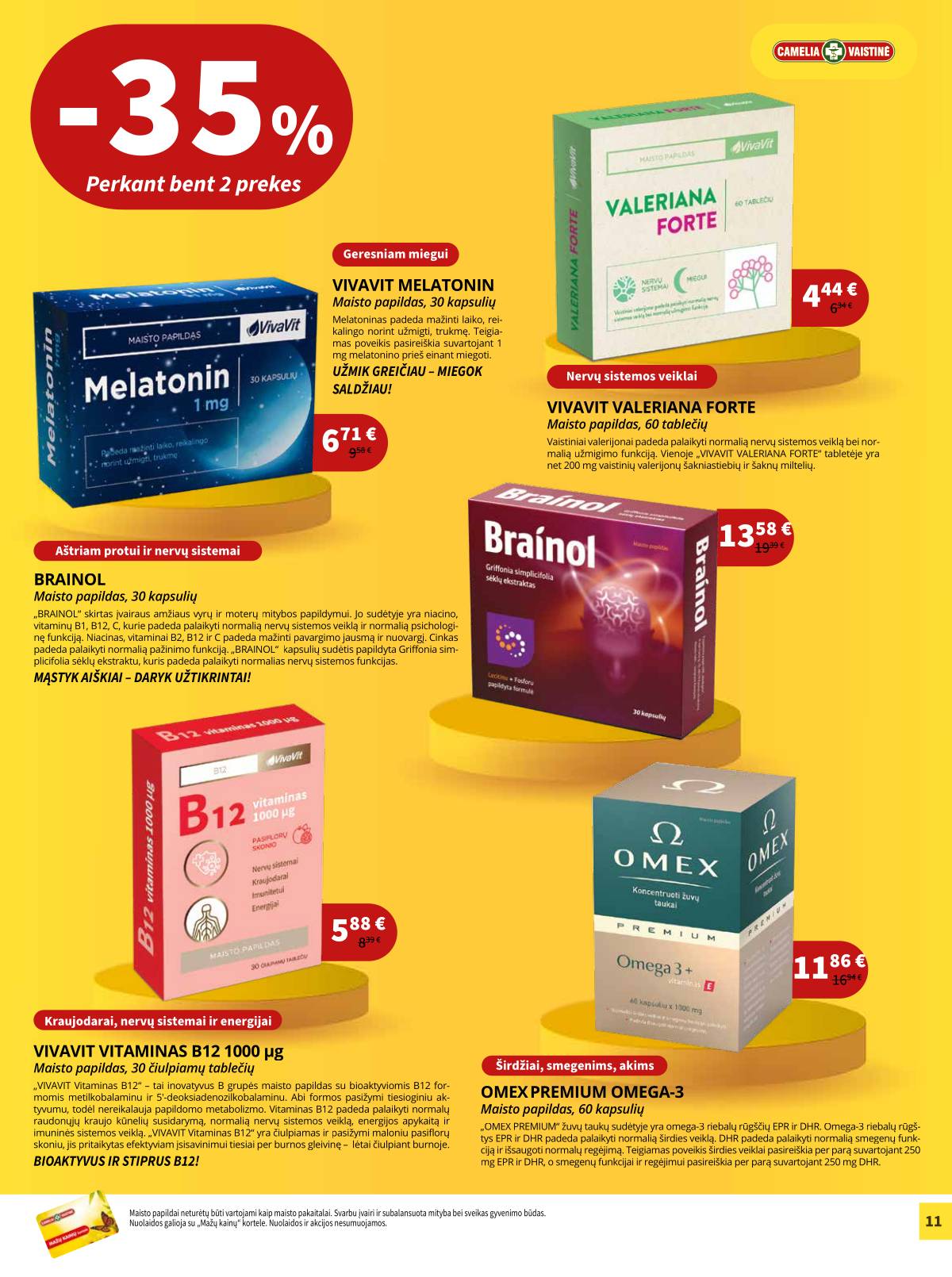 Camelia - Camelia akcijų leidinys 11 puslapis