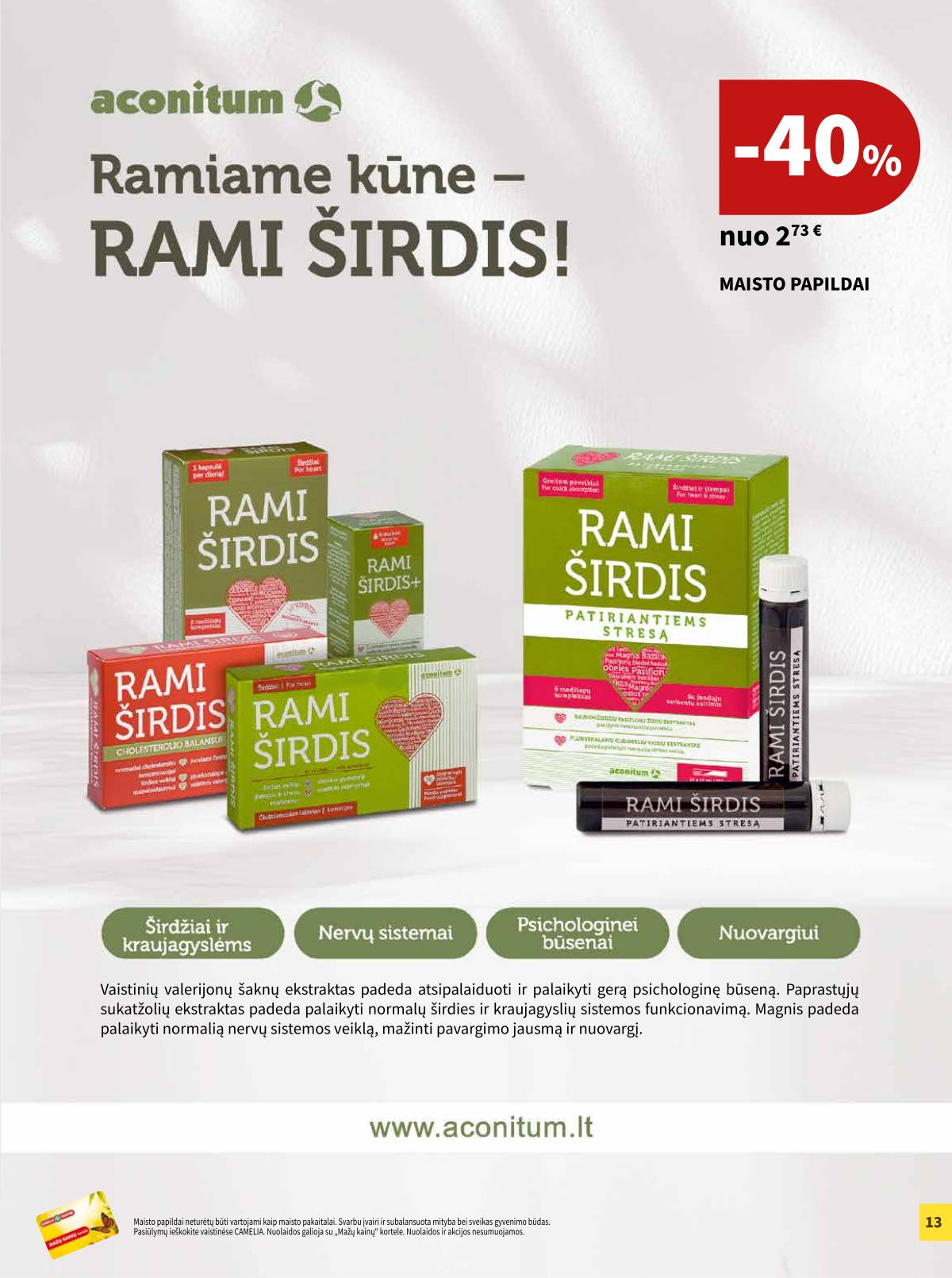 Camelia - Camelia akcijų leidinys 13 puslapis