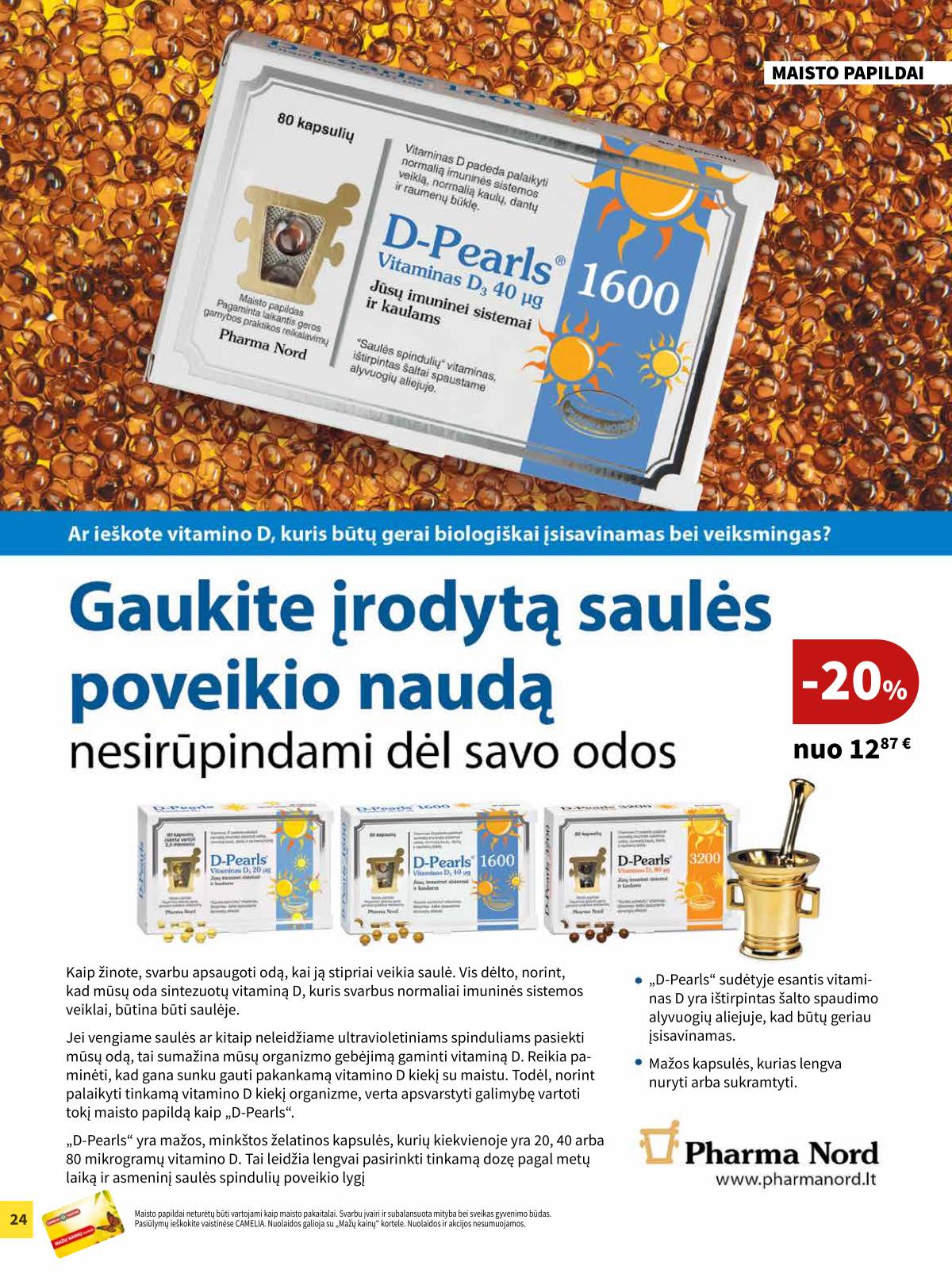 Camelia - Camelia akcijų leidinys 24 puslapis