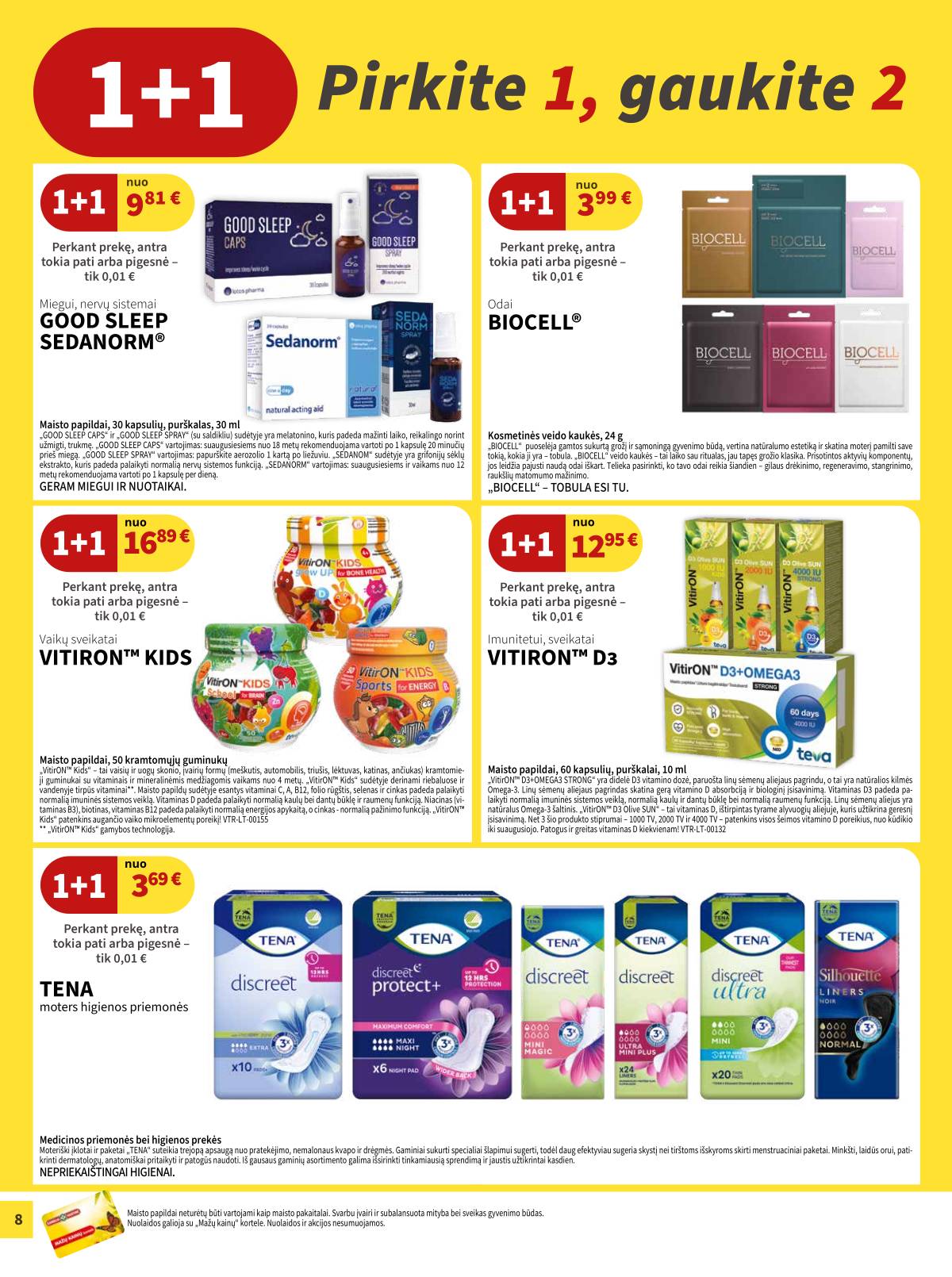 Camelia - Camelia akcijų leidinys 8 puslapis