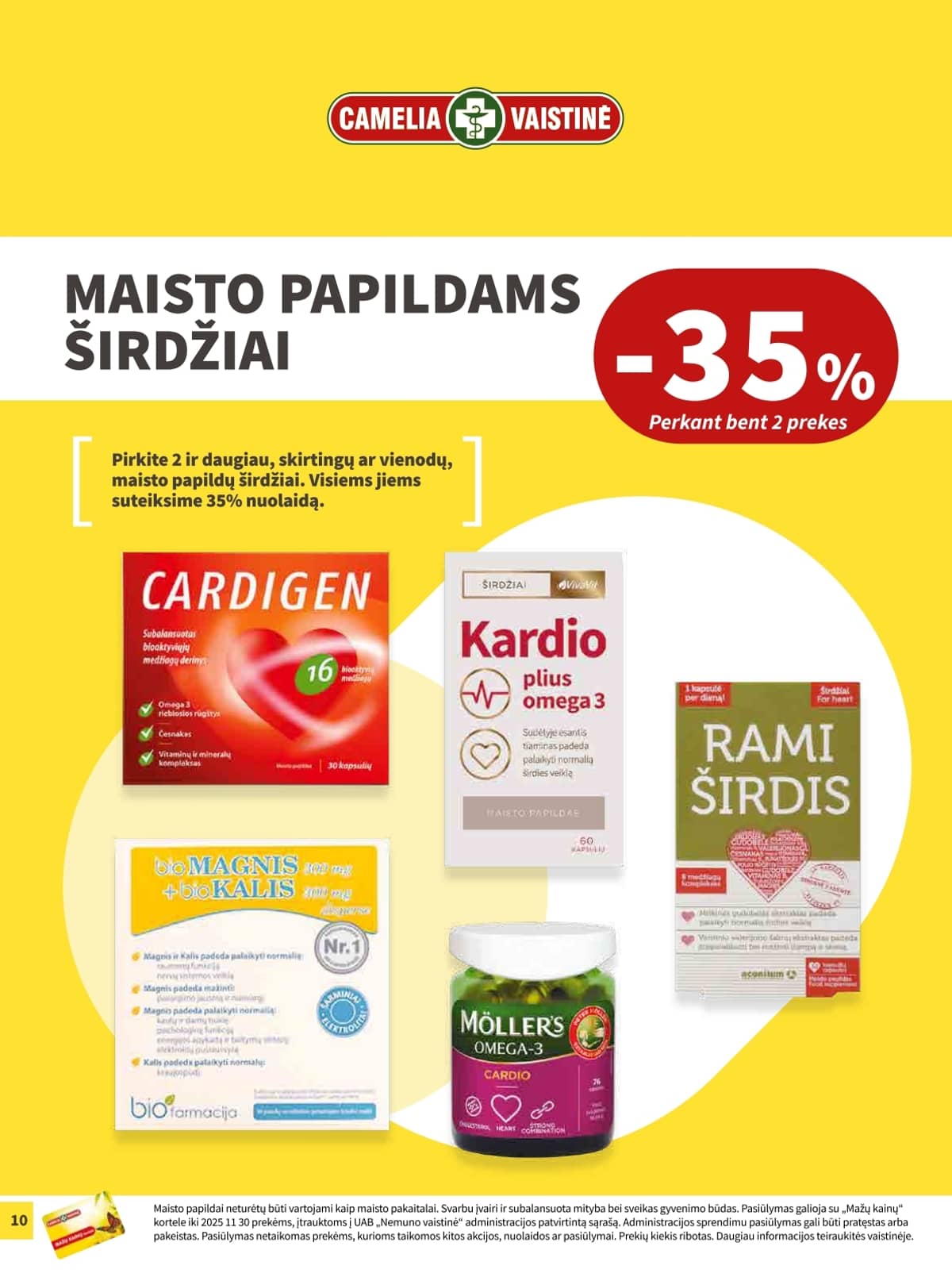 Camelia - Camelia akcijų leidinys 10 puslapis