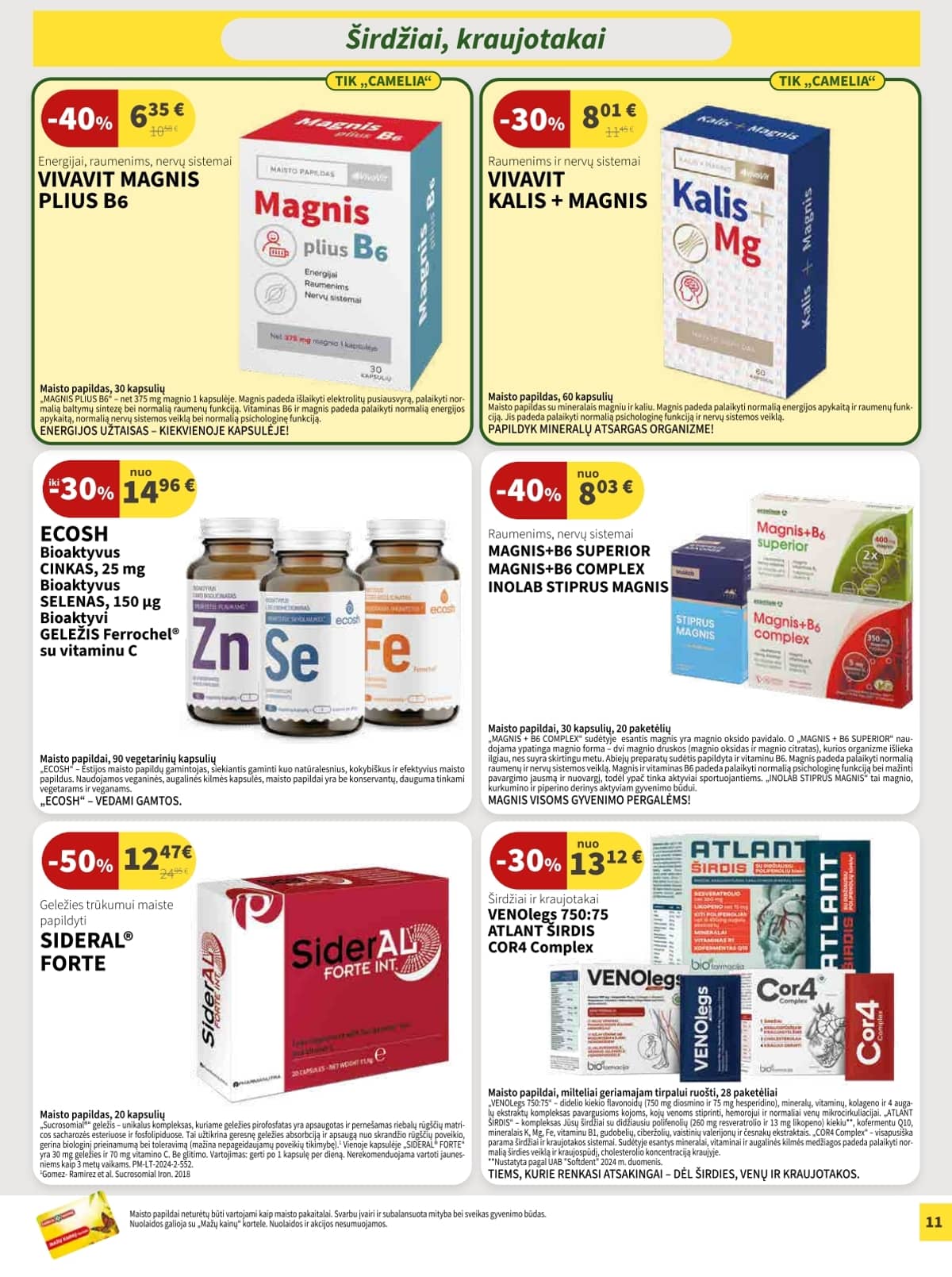 Camelia - Camelia akcijų leidinys 11 puslapis