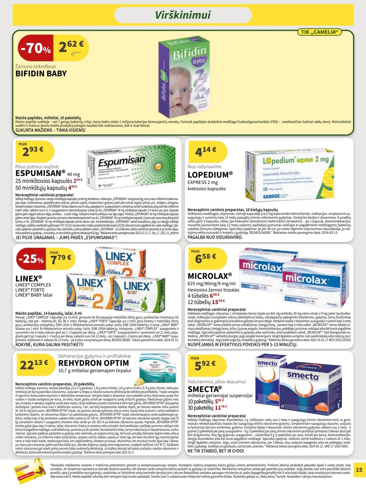 Camelia - Camelia akcijų leidinys 15 puslapis