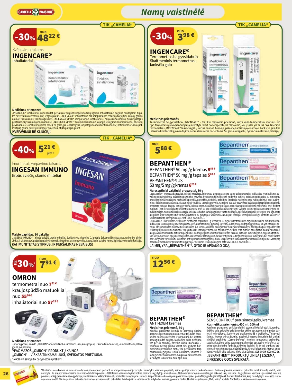 Camelia - Camelia akcijų leidinys 26 puslapis