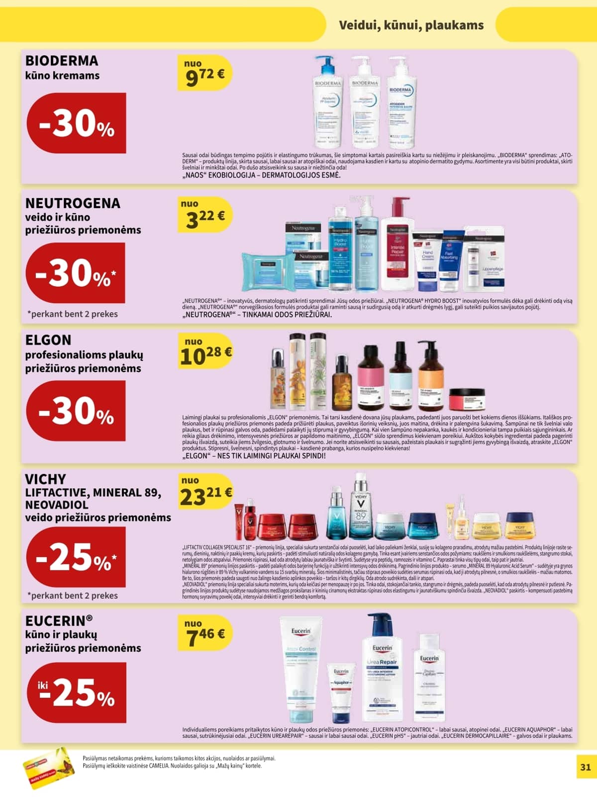 Camelia - Camelia akcijų leidinys 31 puslapis