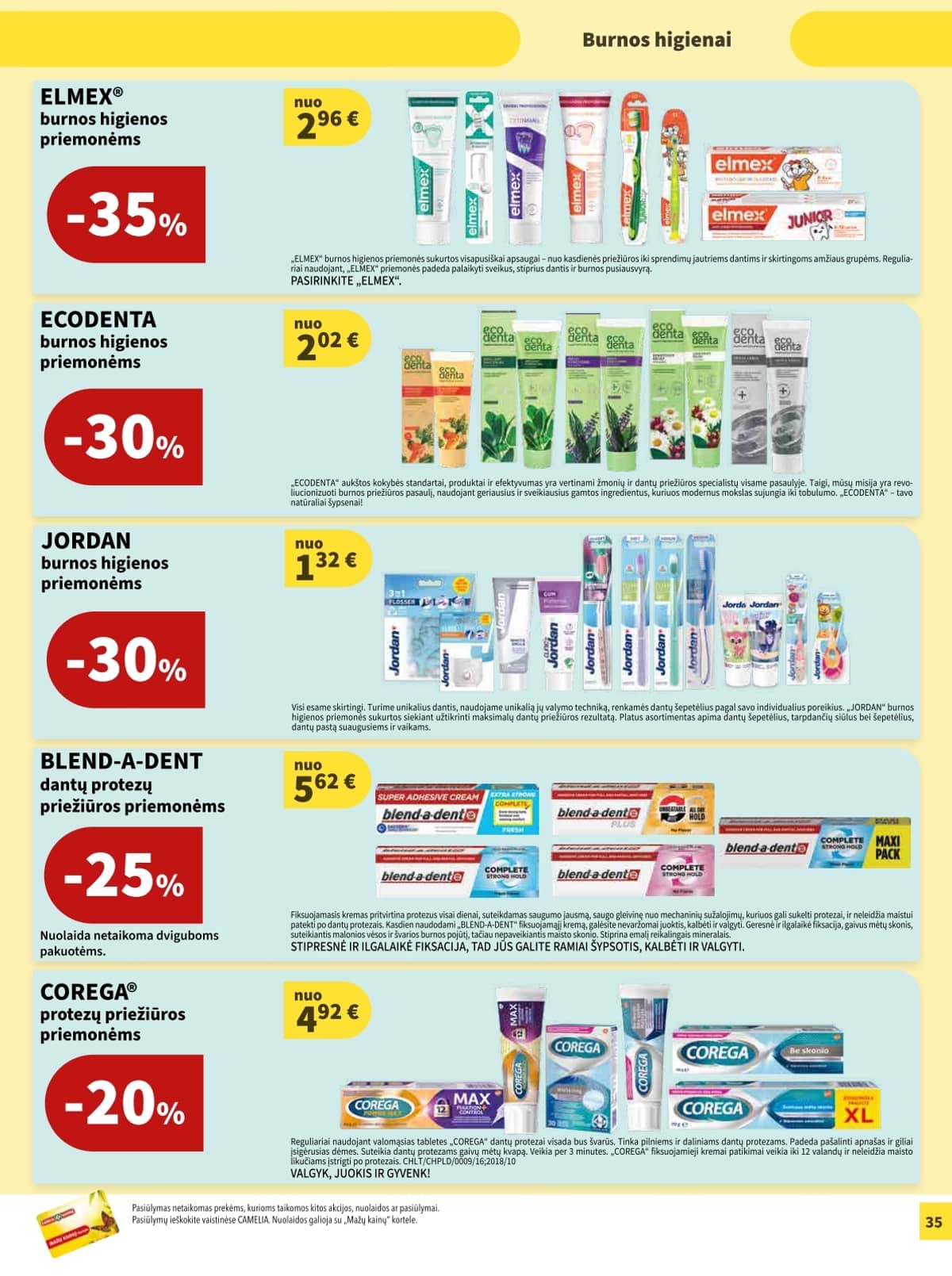 Camelia - Camelia akcijų leidinys 35 puslapis