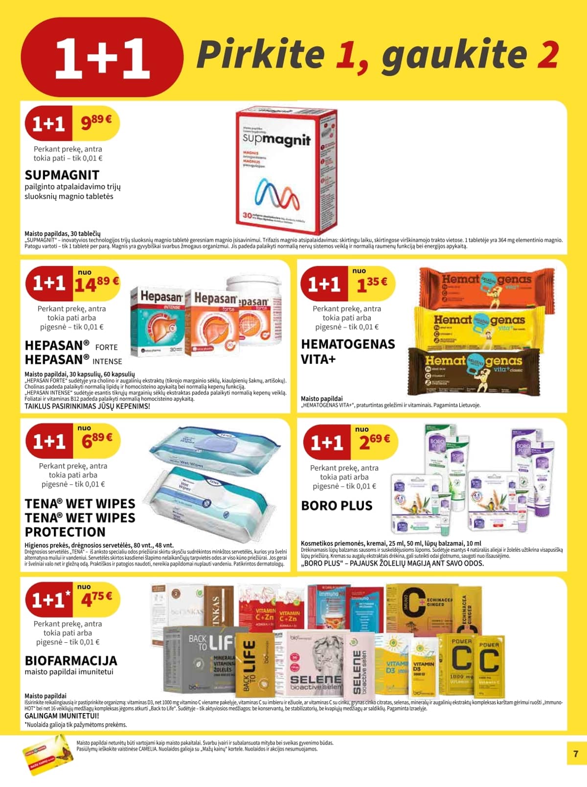 Camelia - Camelia akcijų leidinys 7 puslapis